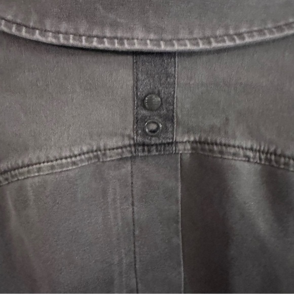 Anthropologie Marrakech Green Sleeveless Zip Up Vest Jacket Pockets Cotton  Sz S - Picture 3 of 9